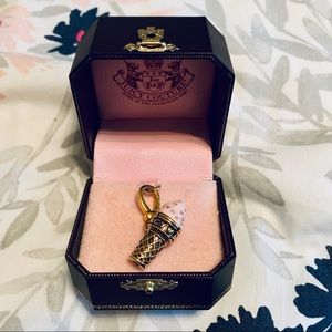 Juicy Couture Ice Cream Cone Charm in original box